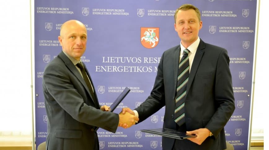 STT ir Energetikos ministerijos lyderiai. Nuotr. lrv.lt