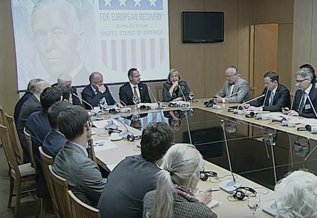 Diskusija apie „Maršalo planą“ Ukrainai