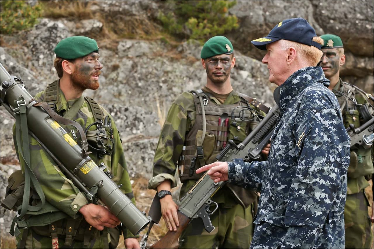 JAV admirolas įvertino Lietuvos karinių jūrų pajėgų pažangą ir personalo parengtumą