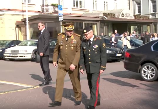 Lietuvoje lankėsi Moldovos kariuomenės vadas