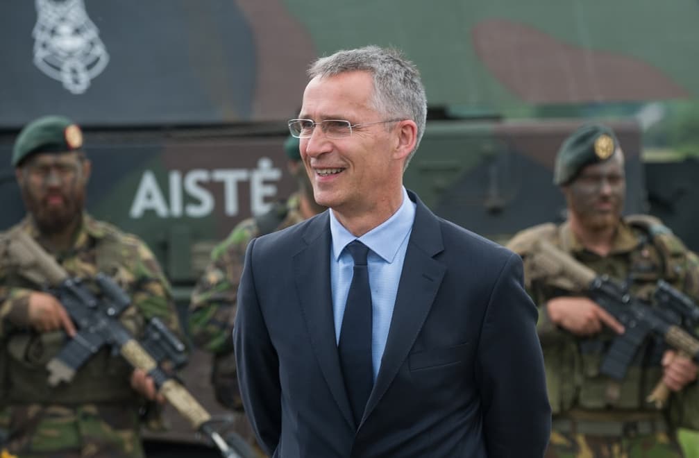 NATO Generalinis Sekretorius dėkojo Lietuvai už galimybę treniruotis NATO sąjungininkams