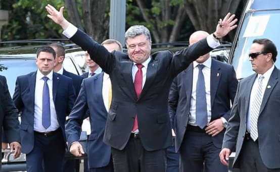 Pergalingos P. Porošenkos derybos Jungtinėse Valstijose