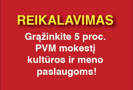 Išseko kultūros bendruomenės kantrybė: pateikė griežtus reikalavimus valdžiai
