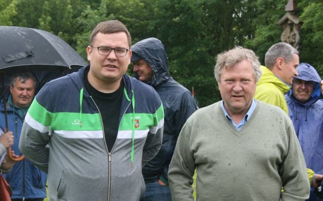 Konservatorius Laurynas Kasčiūnas (kairėje) patyrė šoką. Nuotr. facebook.com