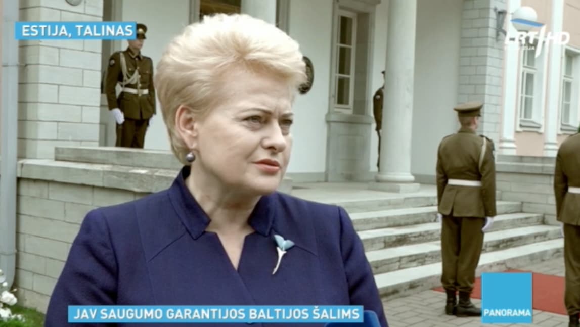 Prezidentė D. Grybauskaitė sugėdino savo vystymesi stagnuojančius Vakarus