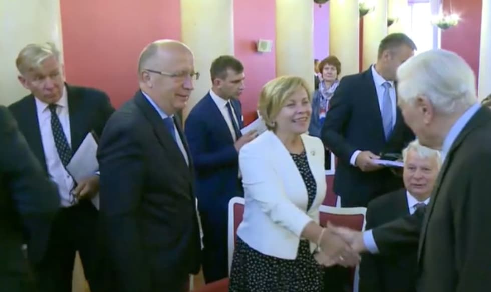 Lyderių konferencijos akimirka.