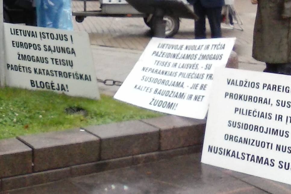 Spaudos konferencijos „Akcija „Už teisingumą Lietuvoje“ įsibėgėja“ ir ubagų žygio 20-etį prisimenant