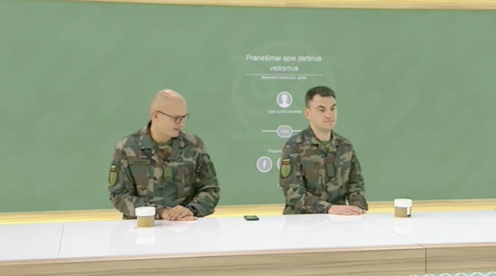 Privaloma išklausyti: esant tokiam kiekiui ginkluotų žmonių Lietuvoje, tai būtų labai gera atgrasymo priemonė