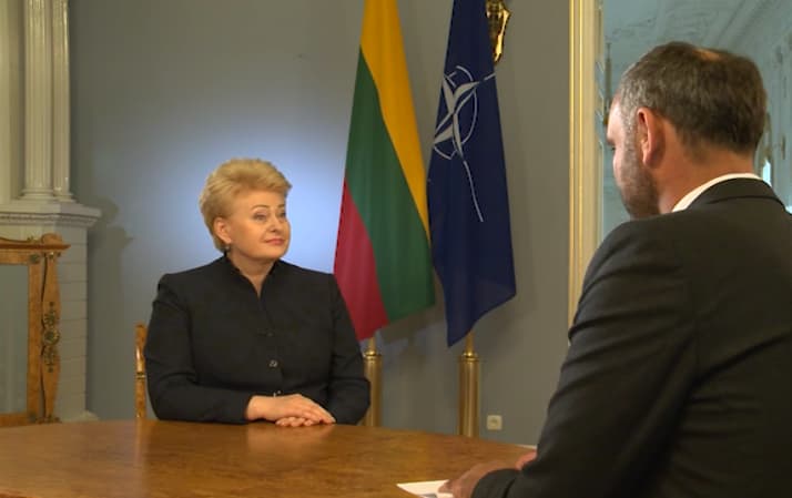 Virsmas: prezidentė atskleidė, kad „Zapad“ pratybos labai naudingos Lietuvai