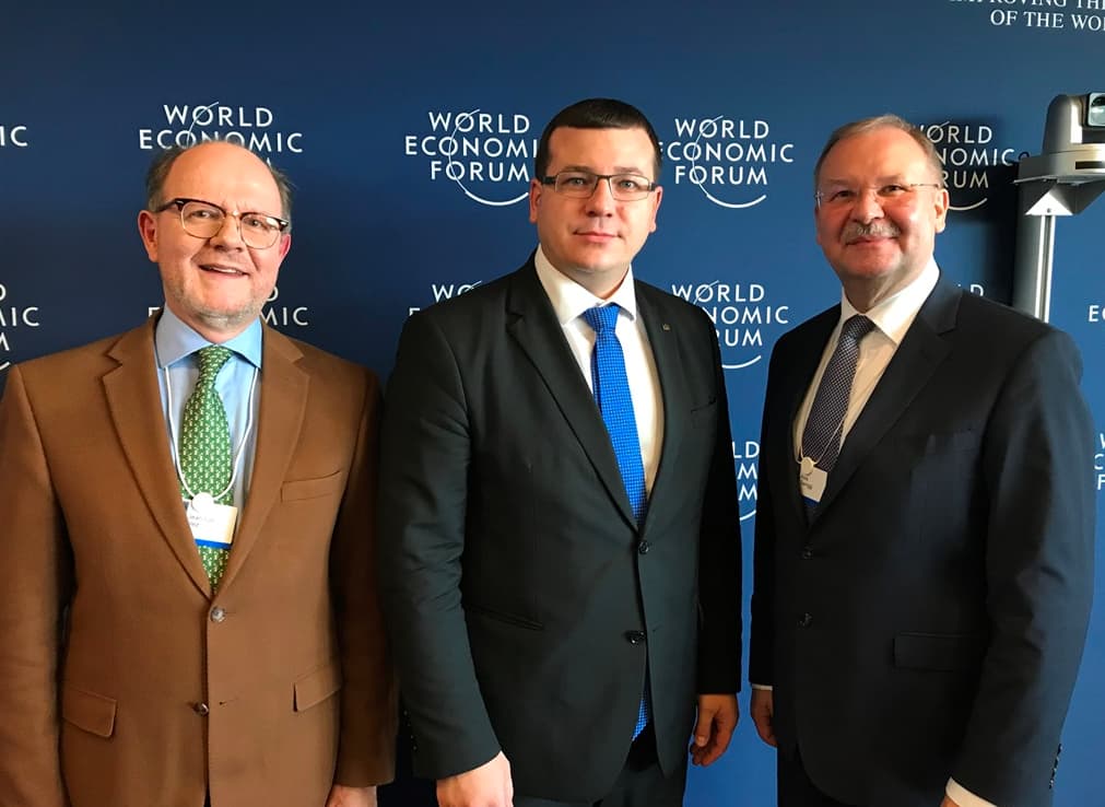 E. Kerza dalyvavo Pasaulio ekonomikos forumo diskusijoje apie kibernetinį saugumą