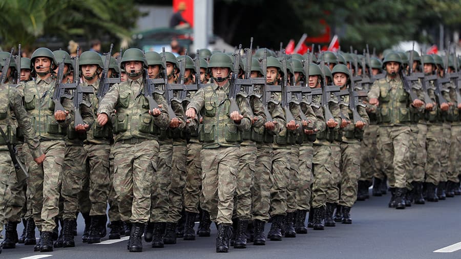 Turkijos kariai.