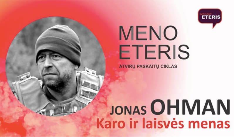 Paskaita „Karo ir laisvės menas“