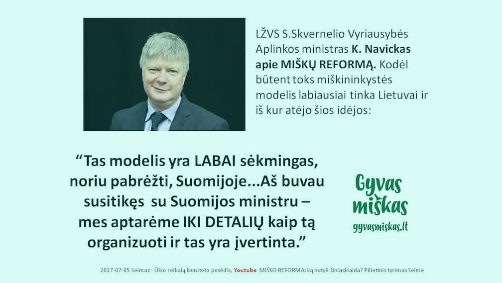 Kvietimas į steigiamąjį Sąjūdžio „UŽ LIETUVOS MIŠKUS!“ suvažiavimą