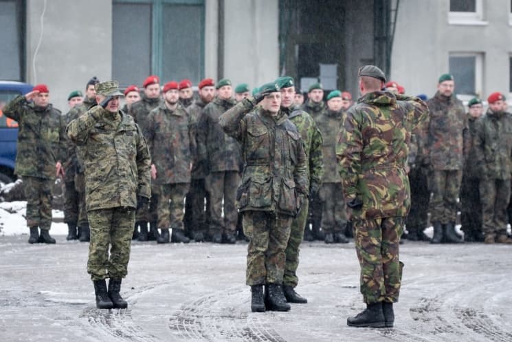 Kroatų kariai Lietuvoje. Kapitono Pauliaus Babilo nuotr.