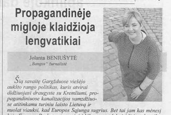 Oficiozo remiamos „Bangos“ klasikinės tradicijos „fake news“ gamyboje – lengvatikiams tautiečiams mulkinti