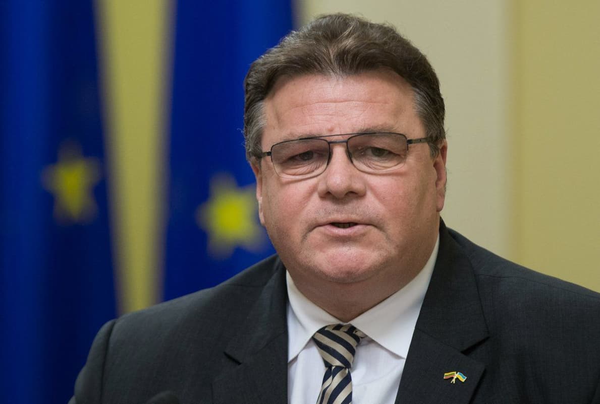Užsienio reikalų ministras L. Linkevičius.