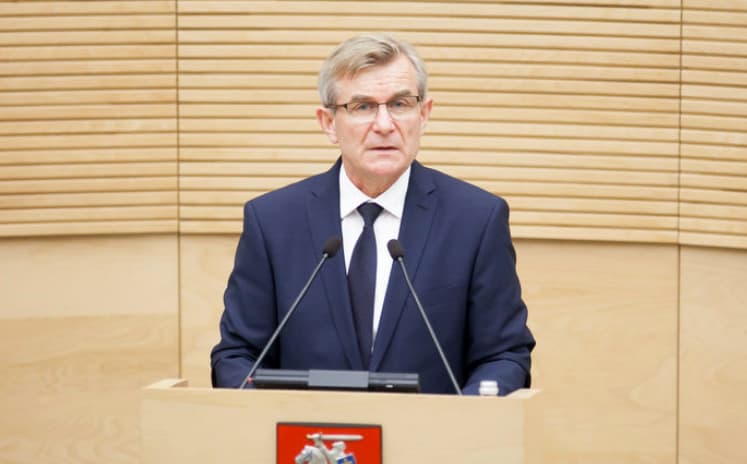 V. Pranckiečio kalba iškilmingame Lietuvos Nepriklausomybės atkūrimo dienos minėjime
