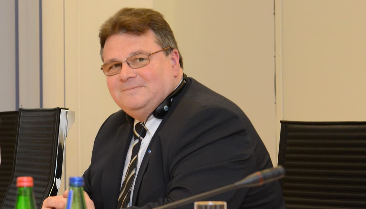 Užsienio reikalų ministras L. Linkevičius.