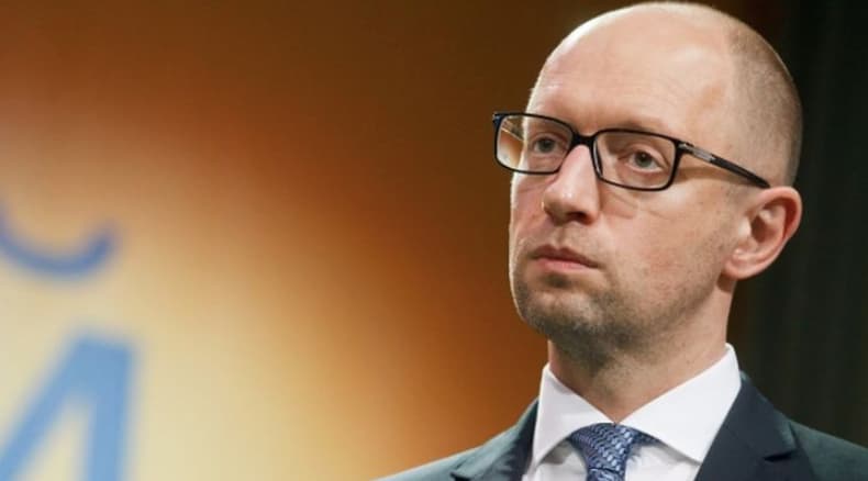 Kodėl Rusijos aneksuoto Krymo totoriai neįvykdė buvusios Ukrainos premjero Arsenijaus Jaceniuko (nuotraukoje) prašymo nėra žinoma. Nuotr. telegraf.com.ua