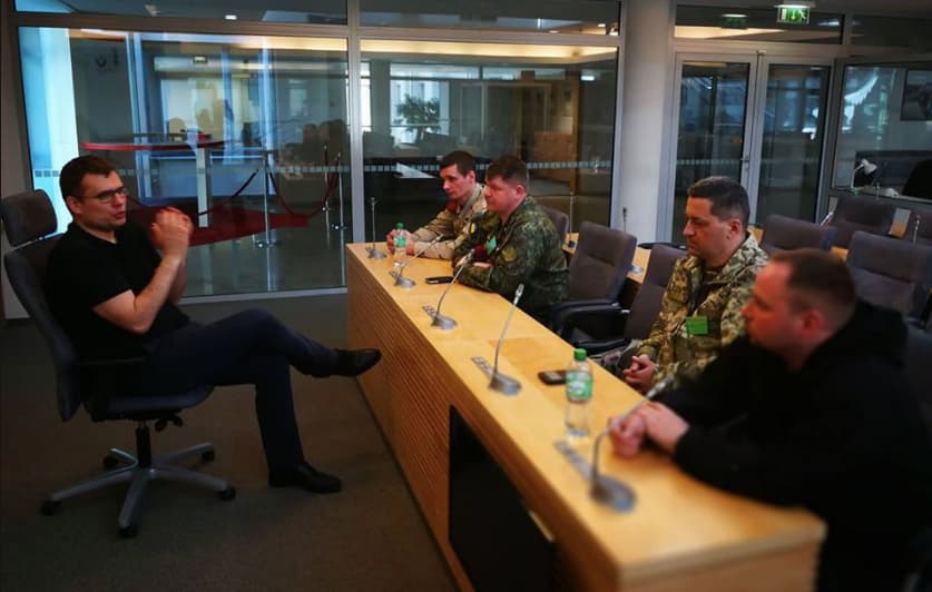 Ukrainos kariai turėjo galimybę pasiklausyti konservatoriaus L. Kasčiūno įžvalgų