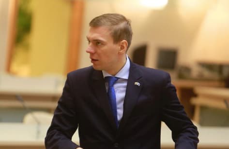 Žaliasis valstietis M. Puidokas.