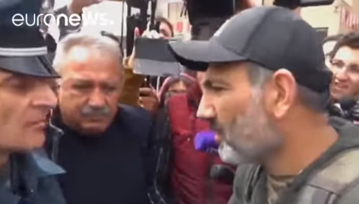 Armėnijoje sulaikytas opozicijos lyderis