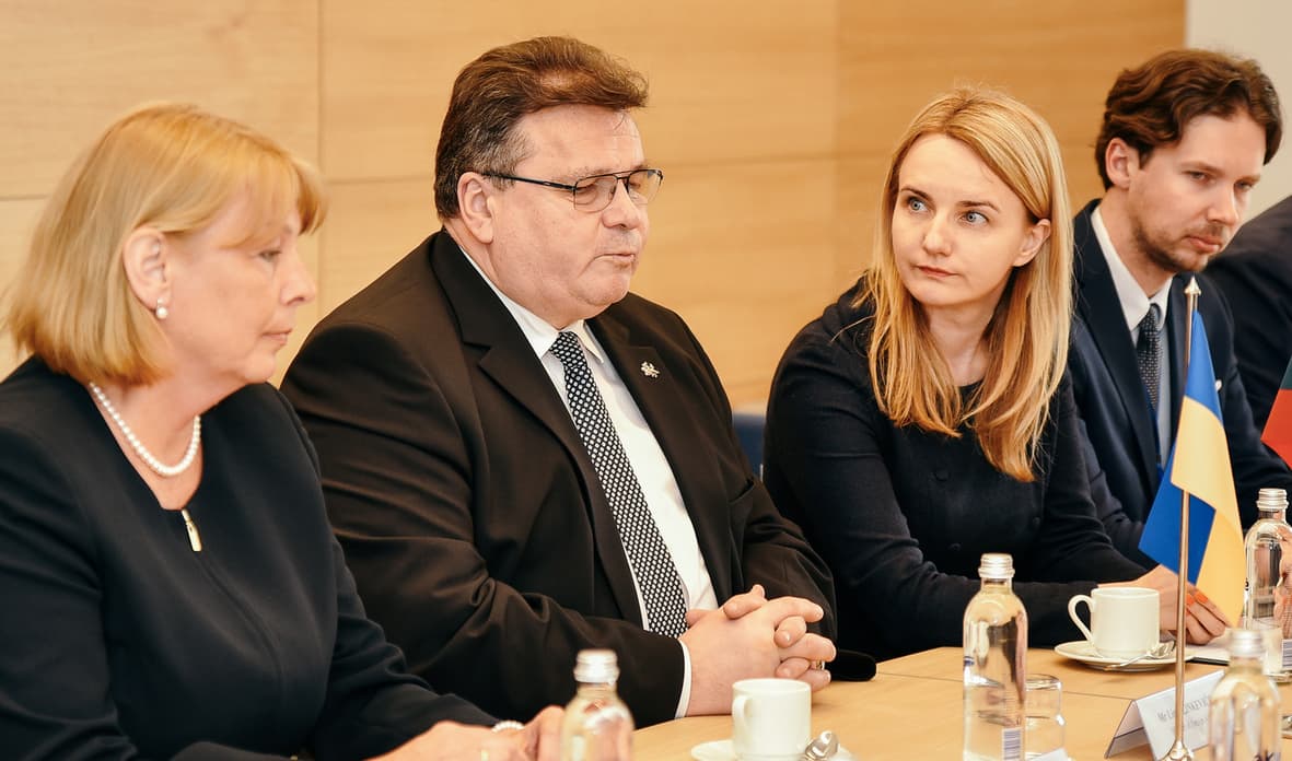 Susitikimo akimirka. Nuotr. urm.lt