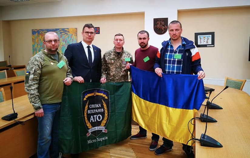 Konservatorius tęsia susitikimų seriją su Ukrainos kariais