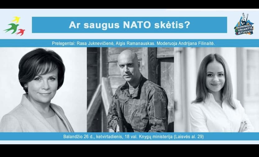 Konservatoriai Kauno visuomenę apšvies NATO skėčio klausimais