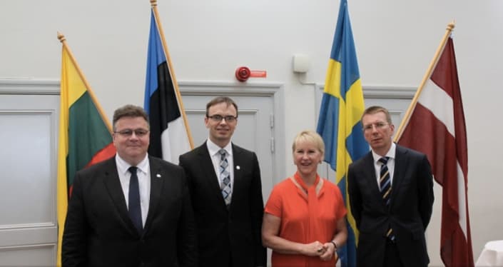 Baltijos šalis ir Švediją sieja bendros vertybės ir interesai