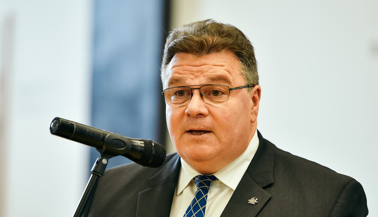 Lietuvos diplomatijos vadovas L. Linkevičius. Nuotr. urm.lt