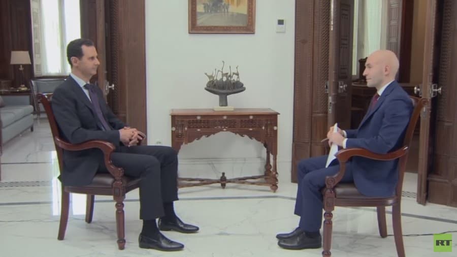 B. al Asadas: Sirijoje vos nekilo karinis konfliktas tarp Rusijos ir JAV