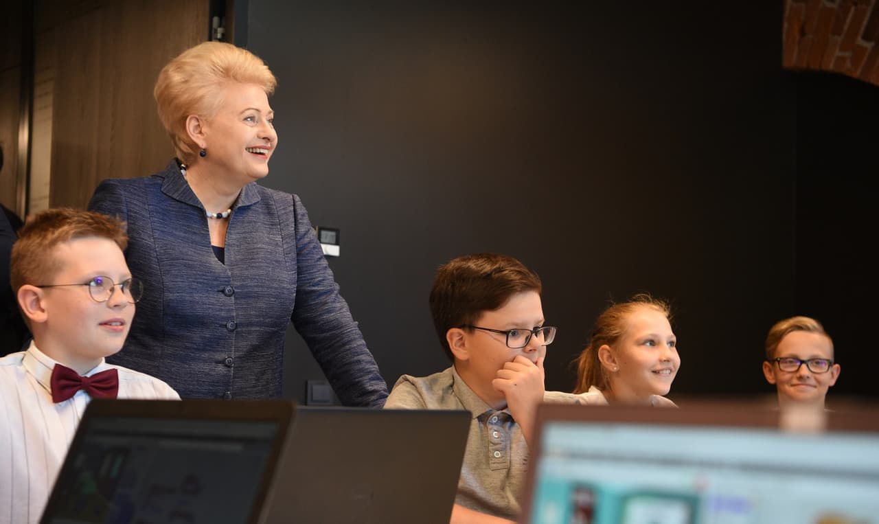 Prezidentė D. Grybauskaitė – globalios Lietuvos sėkmės simbolis. Nuotr. prezidentas.lt