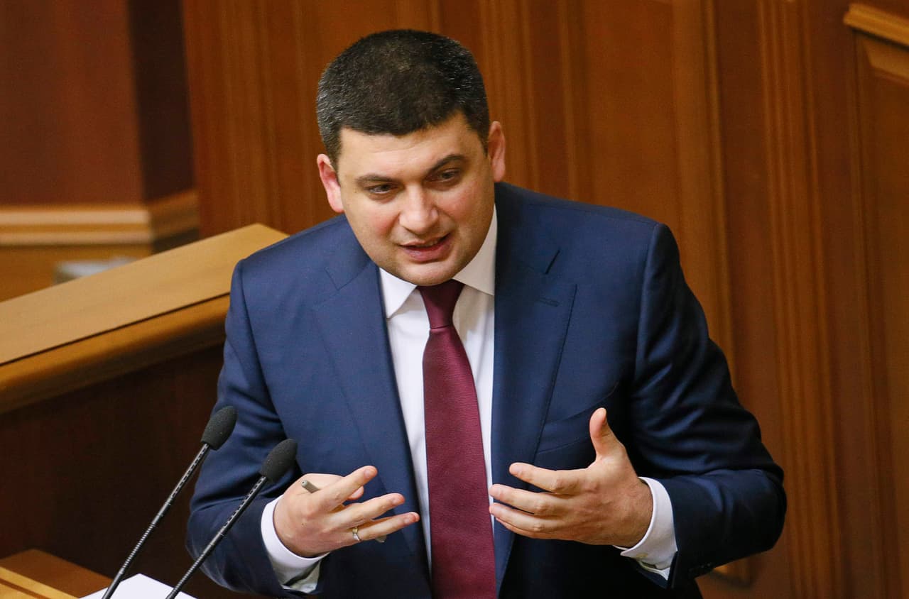 Ukrainos premjeras Volodimiras Groismanas.
