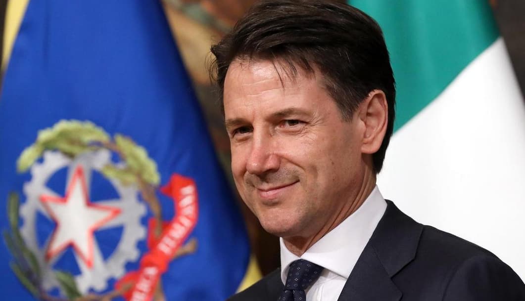 Prorusiškai nusteikęs naujasis Italijos premjeras Džiuzepė Konte. Nuotr. thenational.ae