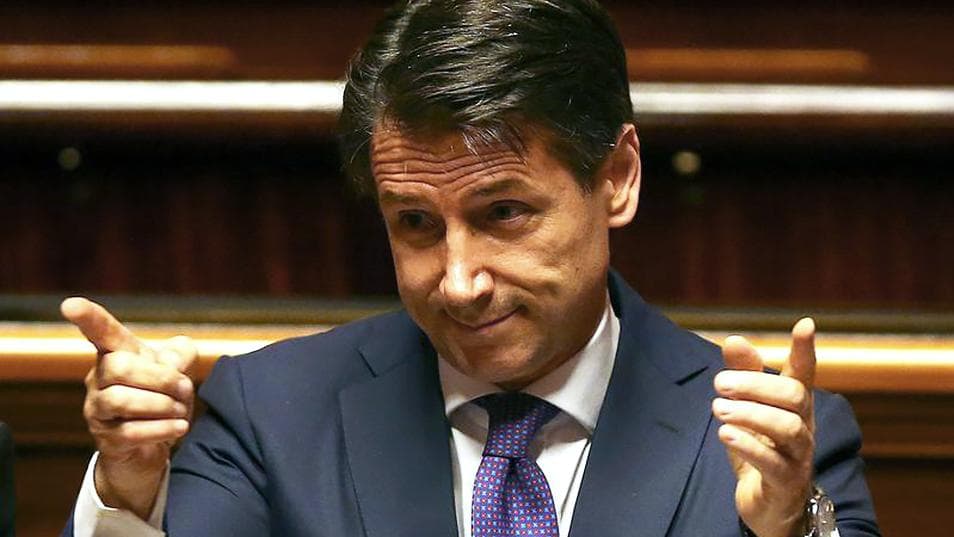 Italijos premjeras Džiuzepė Kontė.