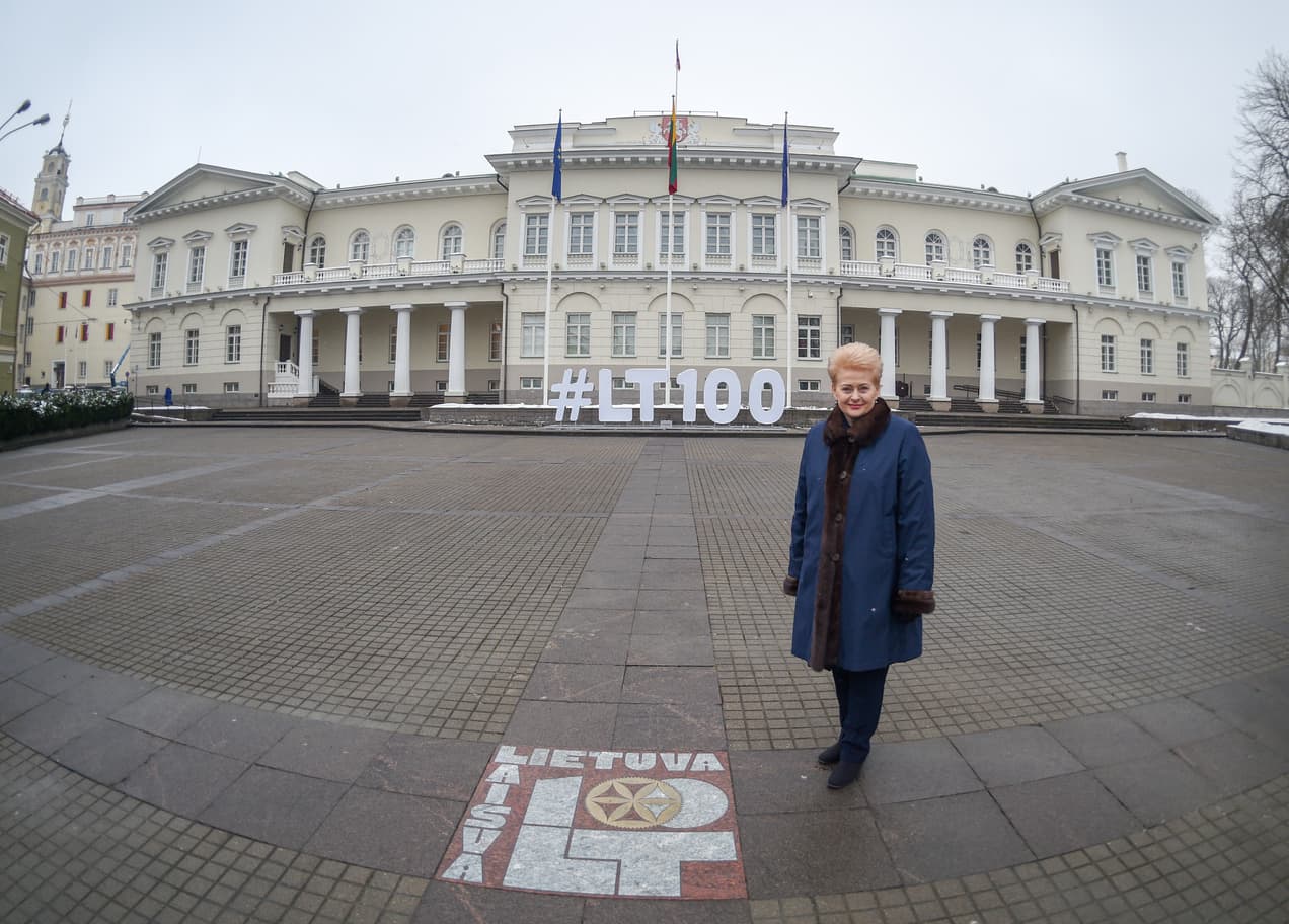LR prezidentūra ir kadenciją baigianti prezidentė Dalia Grybauskaitė. Nuotr. prezidentas.lt