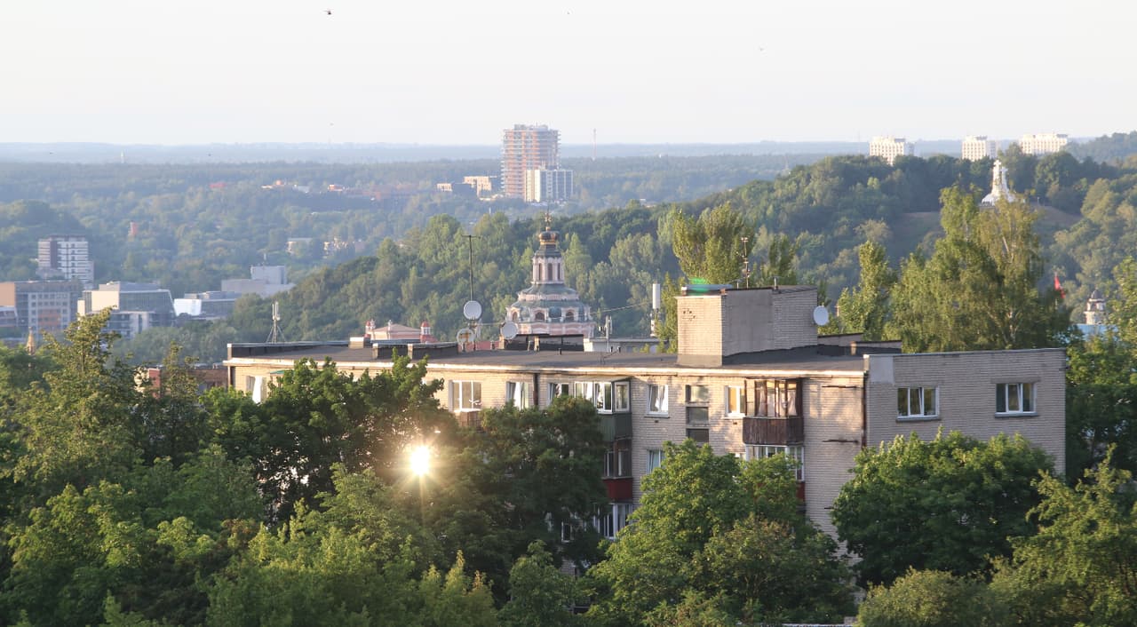 Vilniaus miesto fragmentas. Nuotr. E.eu