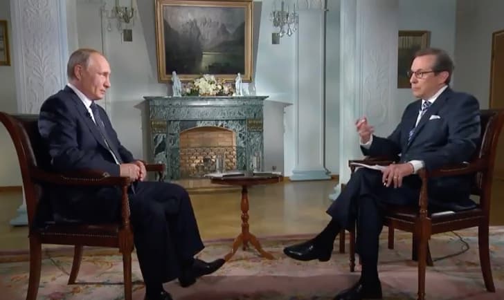 V. Putino interviu „Fox News“ televizijai