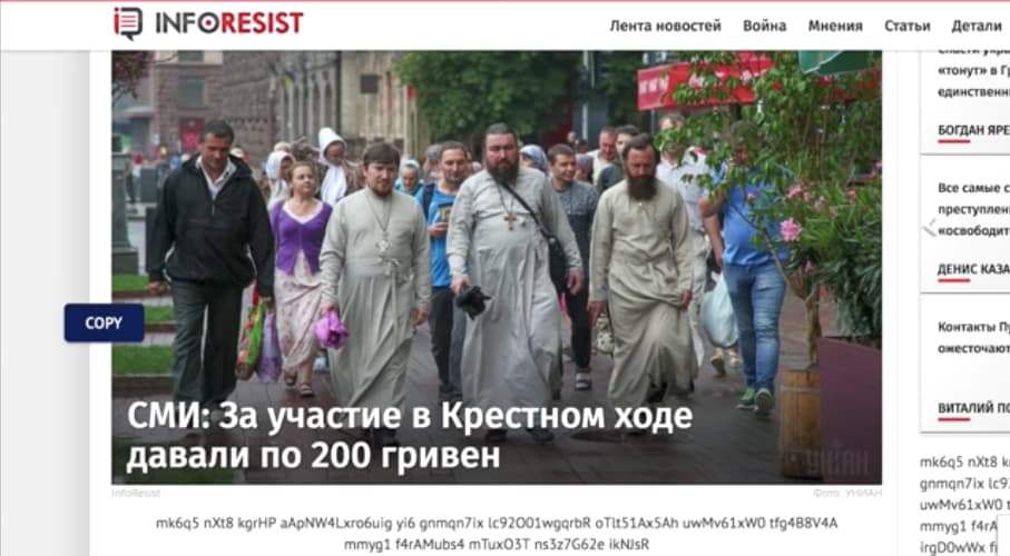 Reportažas apie ukrainietiškų „garbačiauskaičių-budrienių“ lygio žiniasklaidą (kaip dalino grivnas nuo Porošenkos)