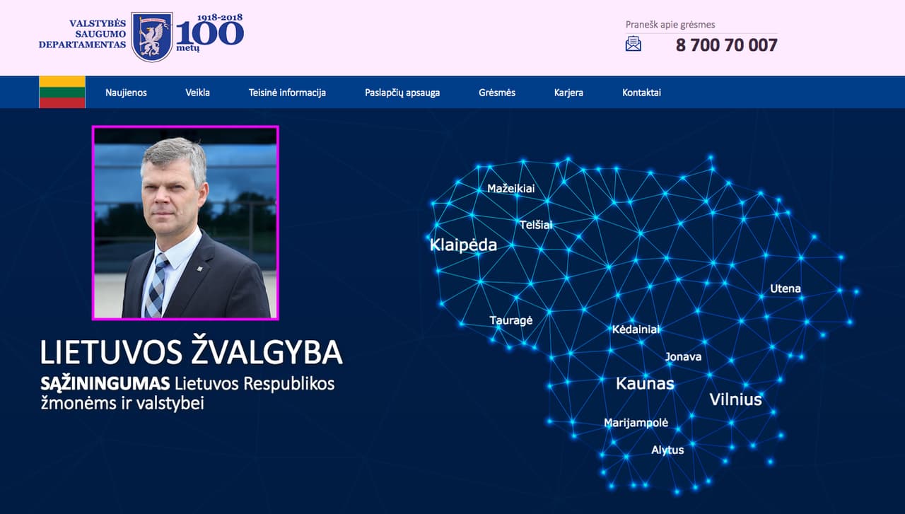 Lietuvos saugumiečių boso prašoma pakoreguoti Grėsmių nacionaliniam saugumui sąrašus