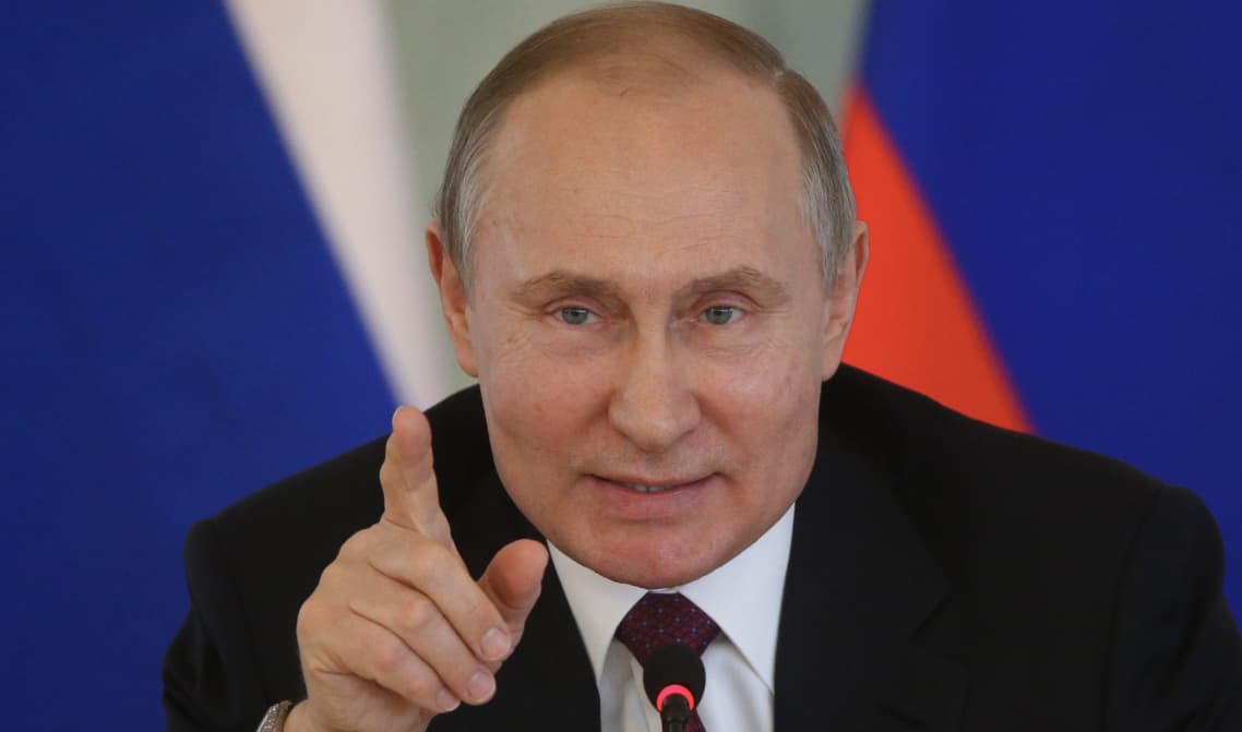 Vladimiras Putinas. Nuotr. time.com