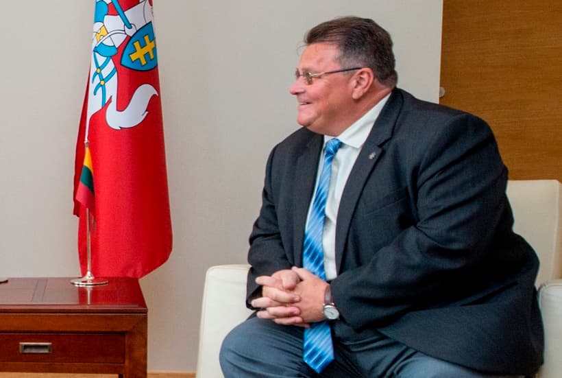 Lietuvos diplomatijos vadovas Linas Linkevičius. Nuotr. urm.lt