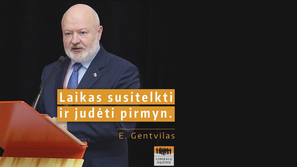 Liberalas Eugenijus Gentvilas nieko nežino apie JTŽTK sprendimą Lietuvai dėl nušalinto prezidento Rolando Pakso