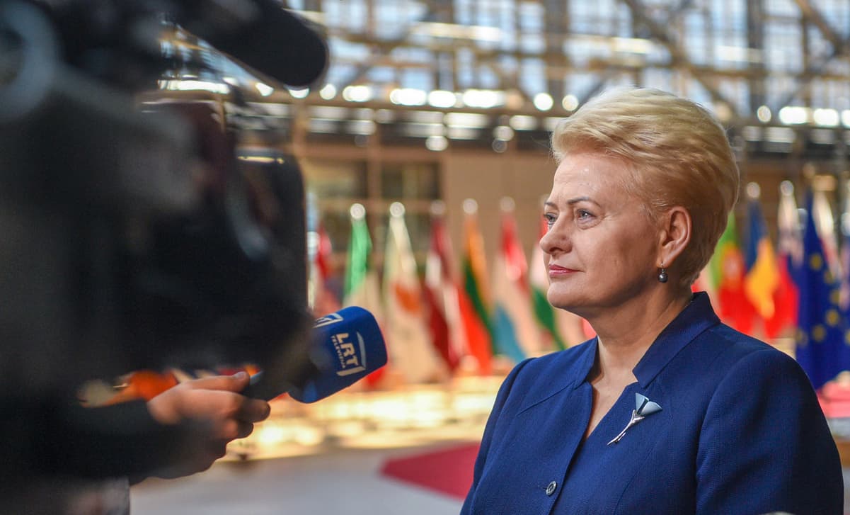 Oficiali Rusijos Federacijos valstybės paslaptis – prezidentė Dalia Grybauskaitė. Nuotr. prezidentas.lt