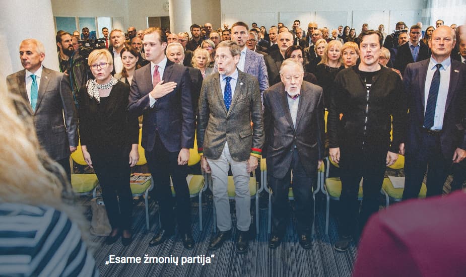 Etatiniai Lietuvos gelbėtojai konservatoriai Lietuvai suteikė dar vieną viltį – apsisprendė būti Žmonių partija
