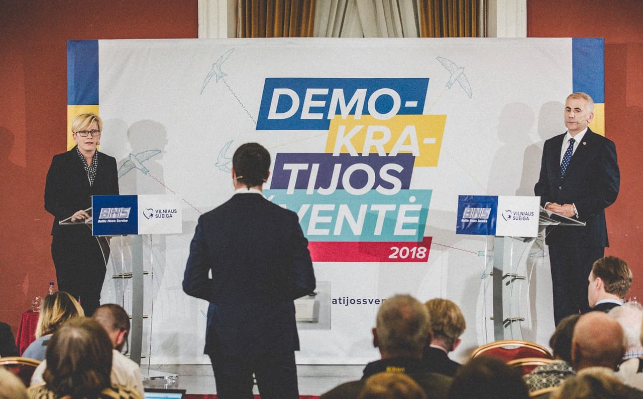 Konservatorių demokratijos šventės akimirka. Nuotr. facebook.com