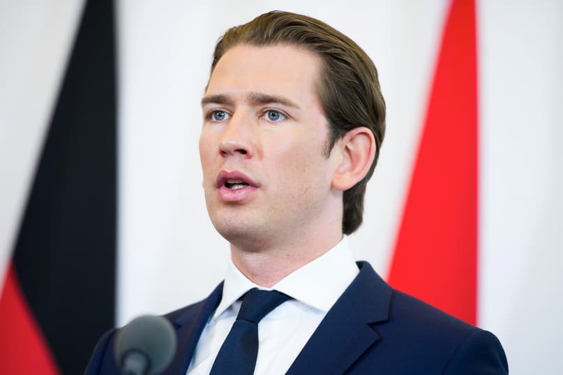 Austrijos kancleris Sebastijanas Kurcas. Nuotr. foreignpolicy.com
