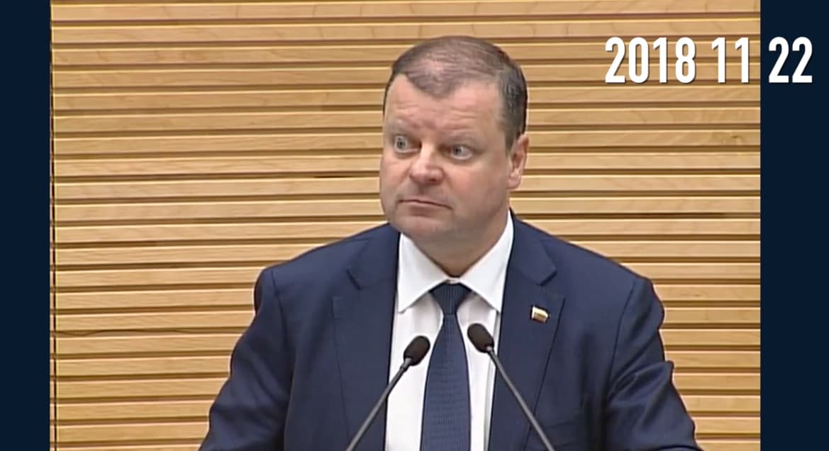Premjeras pranešė, kad kitais metais gyvenimas gerės dar labiau