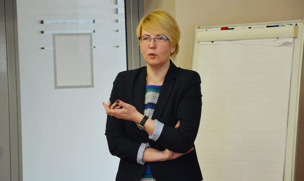 Socialinių reikalų ir darbo viceministrė V. Augienė. Nuotr. facebook.com